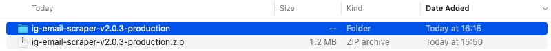 unzip Seek Job Scraper chrome extension